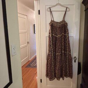 Kinga Csilla maxi patterned maxi dress size M